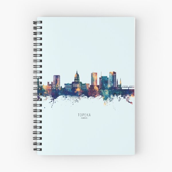 Item preview, Topeka Wyoming Skyline designed and sold by ArtPrints.