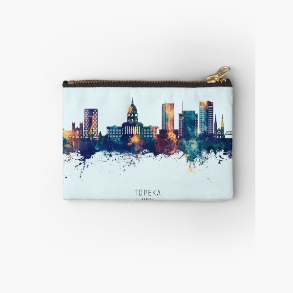 Artikelvorschau, Topeka Wyoming Skyline entworfen und verkauft von ArtPrints.