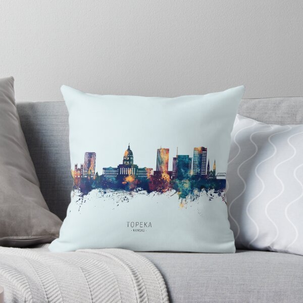 Item preview, Topeka Wyoming Skyline designed and sold by ArtPrints.