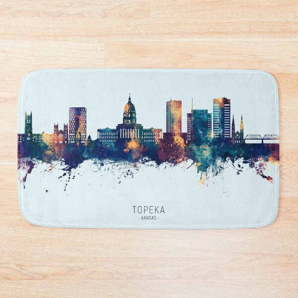 Item preview, Topeka Wyoming Skyline designed and sold by ArtPrints.