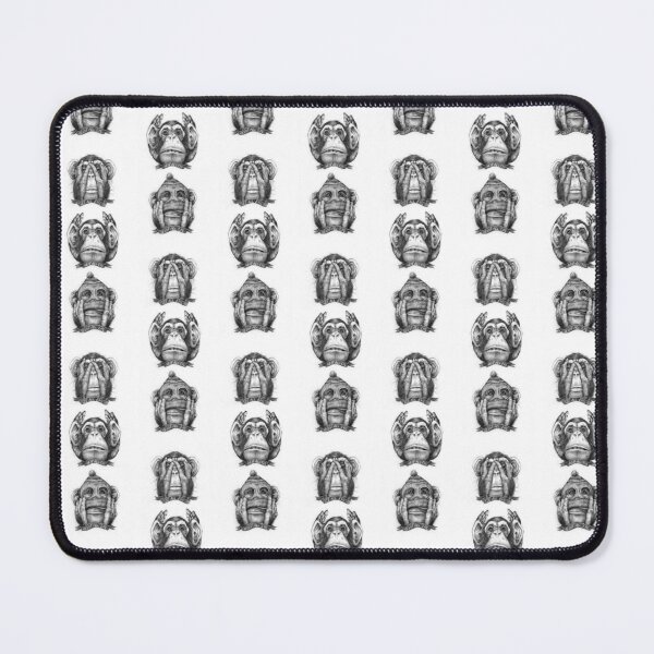 Item preview, the 3 monkeys designed and sold by BRRSHOP.