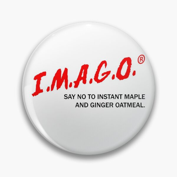 Item preview, Say No to I.M.A.G.O. with black text designed and sold by SporadicMerch.