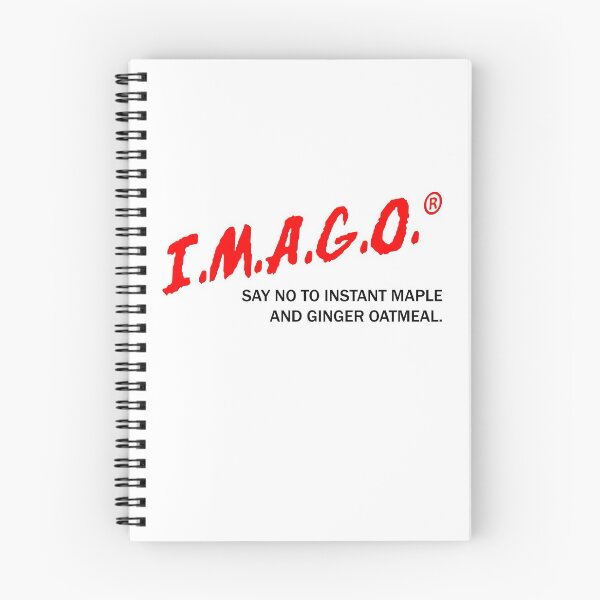 Item preview, Say No to I.M.A.G.O. with black text designed and sold by SporadicMerch.
