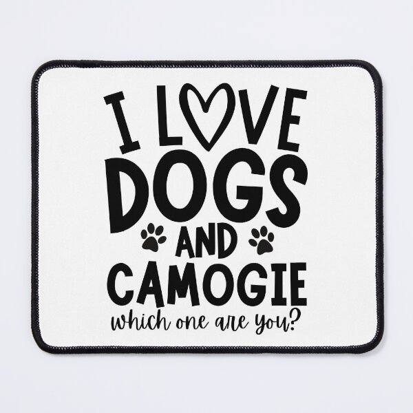 Item preview, I love dogs and camogie. Which one are you? designed and sold by TheGreenGoat.