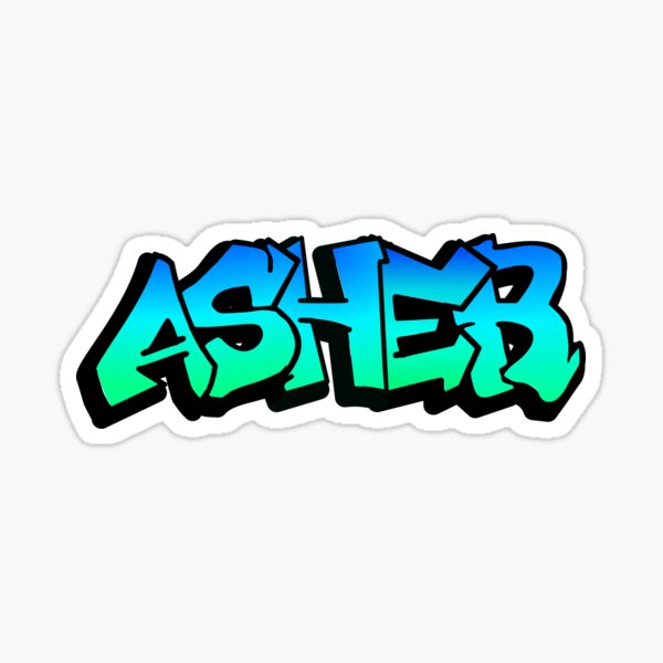 Asher Sticker