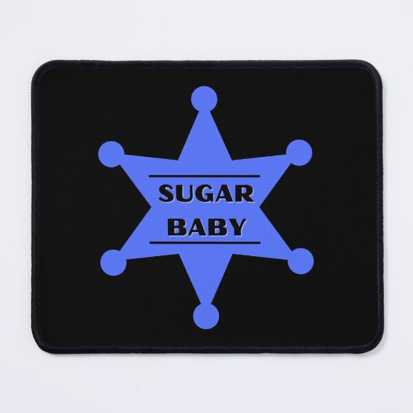 Item preview, Sugar Baby Blue badge designed and sold by CaitU.