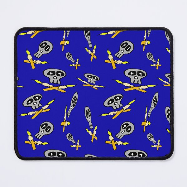 Item preview, Skull and candles pattern designed and sold by redgoch.
