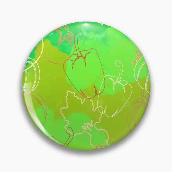 Item preview, Green green Veggie pattern designed and sold by Soumita.