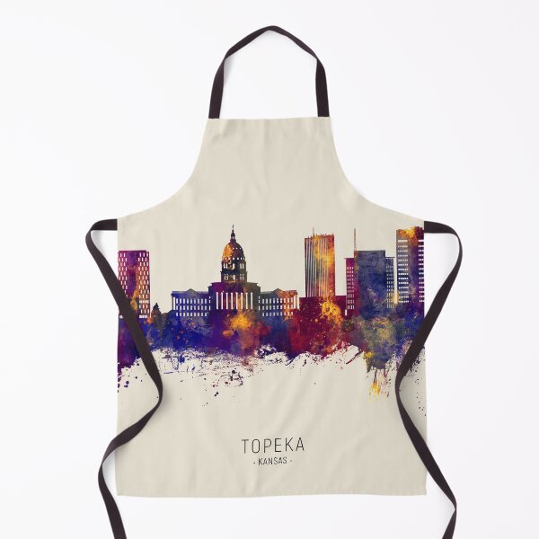 Item preview, Topeka Wyoming Skyline designed and sold by ArtPrints.