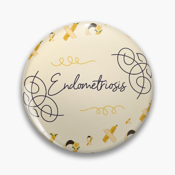 Item preview,  Endometriosis Awareness, Endometriosis Ribbon Pattern designed and sold by AnsDesigns.