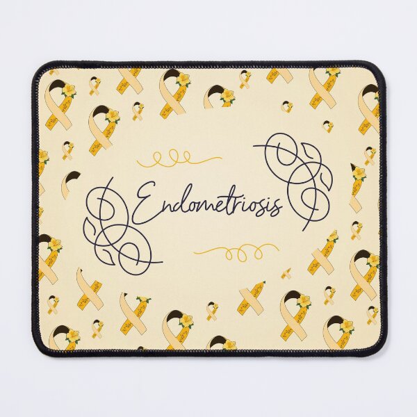 Item preview,  Endometriosis Awareness, Endometriosis Ribbon Pattern designed and sold by AnsDesigns.