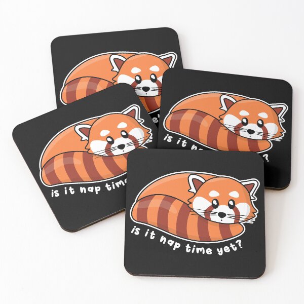 Item preview, Cute Red Panda: Is It Nap Time Yet? designed and sold by Happy Puppy Print On Demand.