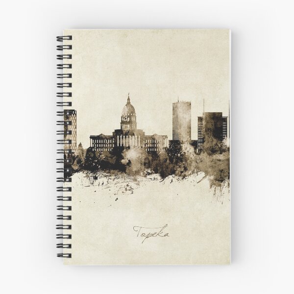 Item preview, Topeka Wyoming Skyline designed and sold by ArtPrints.