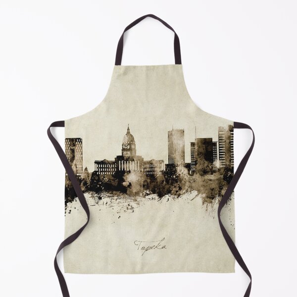 Item preview, Topeka Wyoming Skyline designed and sold by ArtPrints.