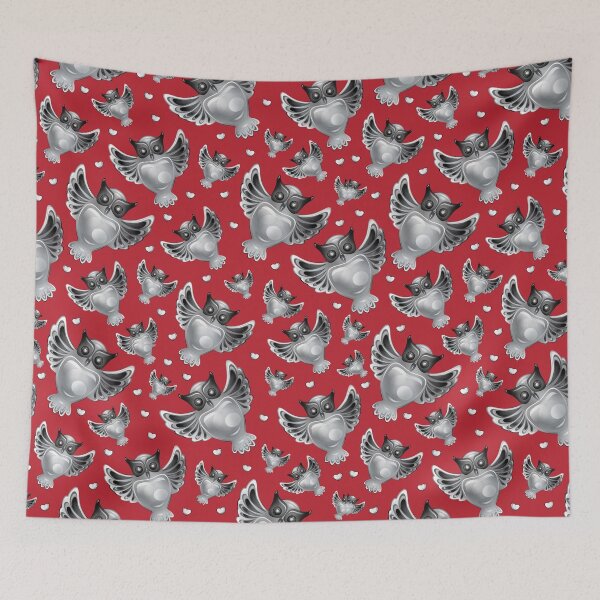 Item preview, SILVER OWLS designed and sold by NOSYMICE.