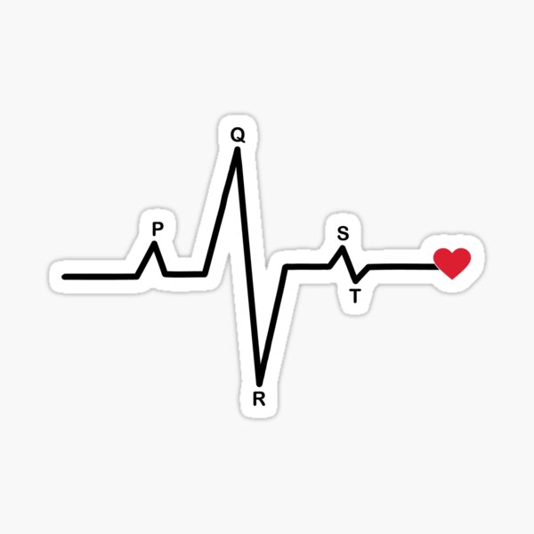 Item preview, PQRST Nurse Alphabet Nurse Electrocardiogram, Student Nursing Graduation nurse nursing school Gift  designed and sold by yass-art.