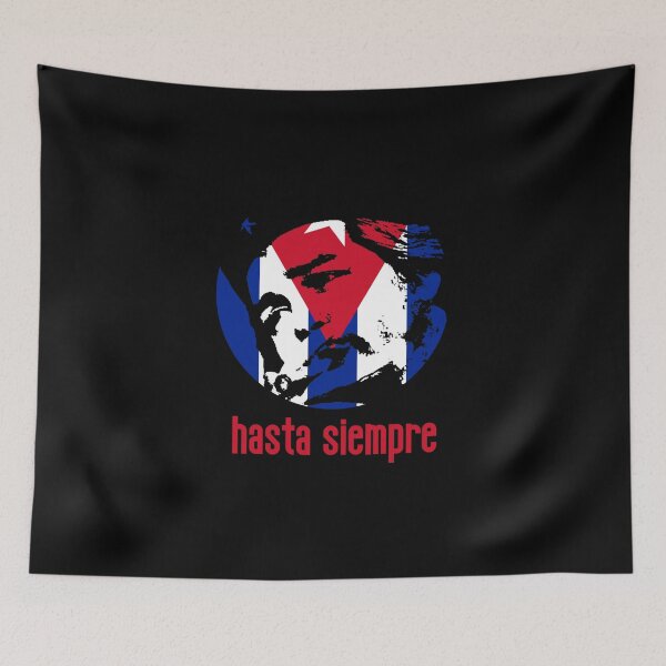 Item preview, Che Guevara Hasta Siempre Cuban Stencil designed and sold by RevolutionInPaint.