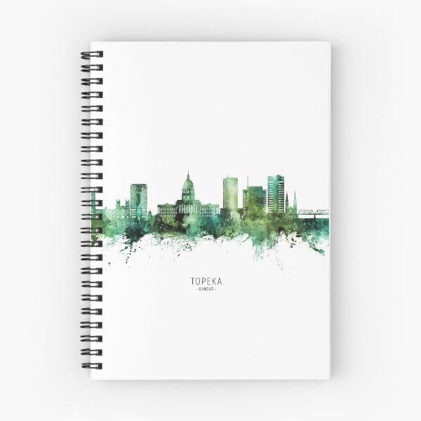 Item preview, Topeka Wyoming Skyline designed and sold by ArtPrints.
