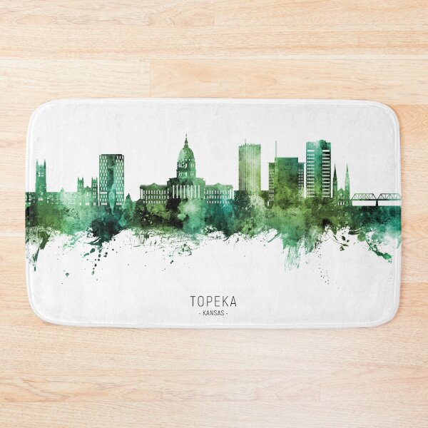 Item preview, Topeka Wyoming Skyline designed and sold by ArtPrints.
