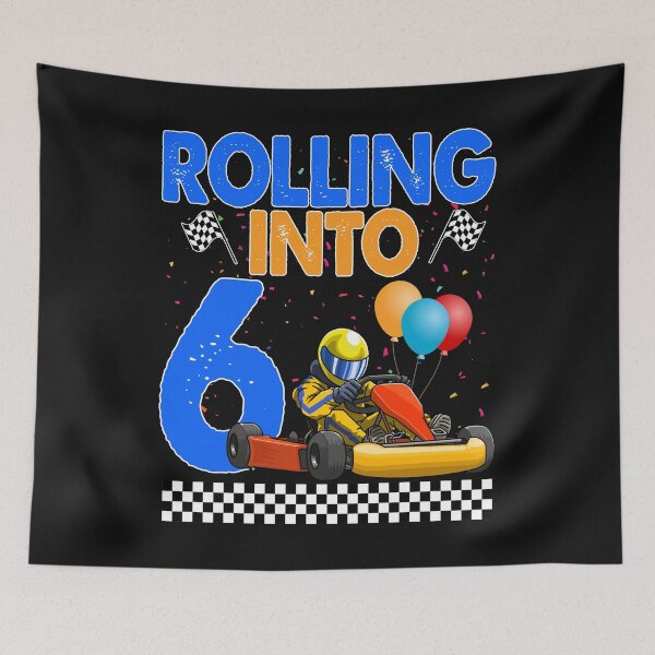 Item preview, Rolling Into 6 Kart Racer designed and sold by Bendthetrend.