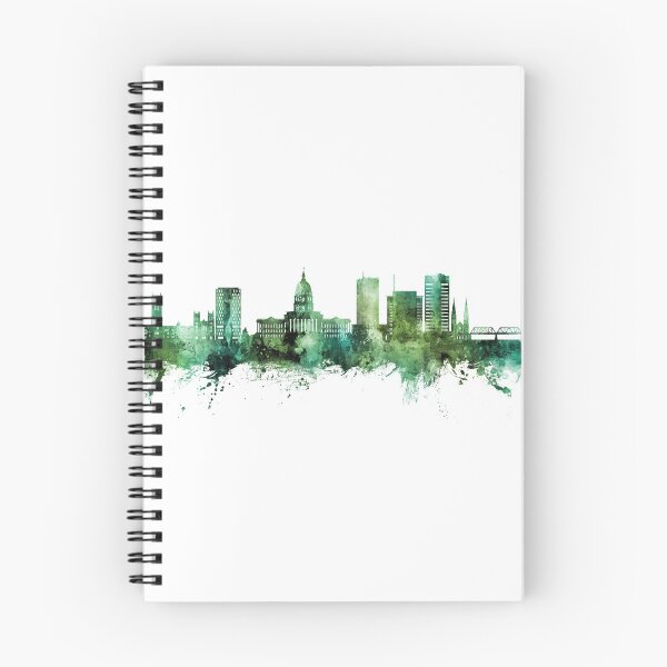 Item preview, Topeka Wyoming Skyline designed and sold by ArtPrints.