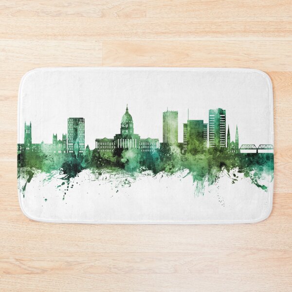 Item preview, Topeka Wyoming Skyline designed and sold by ArtPrints.