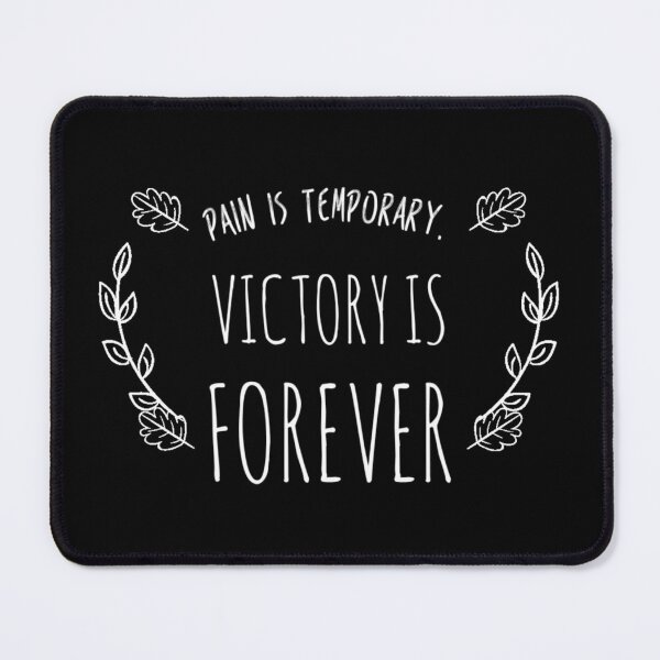 Item preview, Pain is Temporary, Victory is Forever (3) designed and sold by Fit & Fun Gallery.