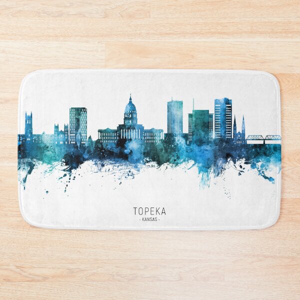 Item preview, Topeka Wyoming Skyline designed and sold by ArtPrints.