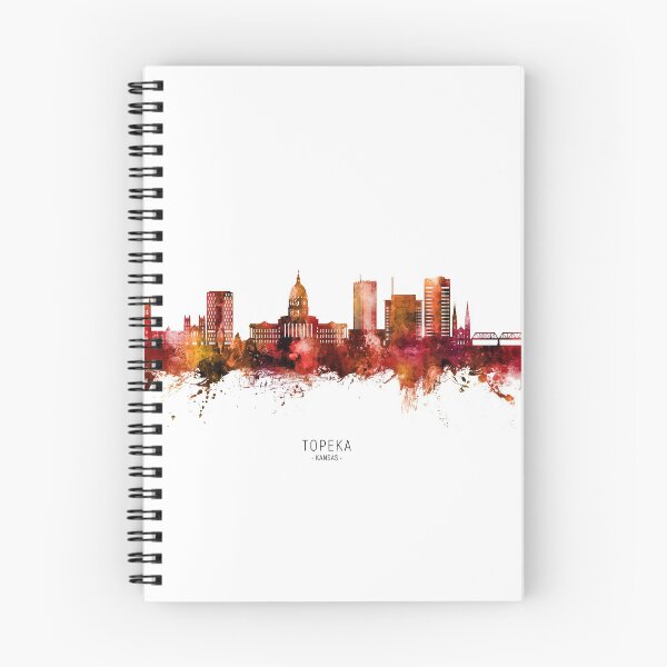 Item preview, Topeka Wyoming Skyline designed and sold by ArtPrints.