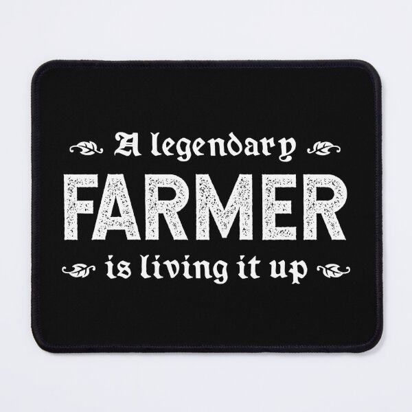 Item preview, A Legendary Farmer Is Living It Up designed and sold by TimespunThreads.