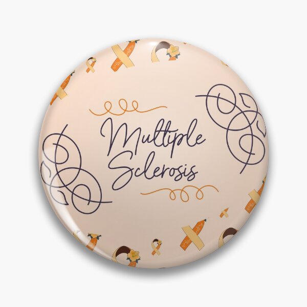 Item preview, Multiple Sclerosis Awareness, Multiple Sclerosis Ribbon Pattern designed and sold by AnsDesigns.