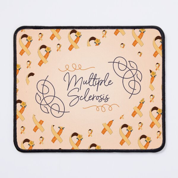 Item preview, Multiple Sclerosis Awareness, Multiple Sclerosis Ribbon Pattern designed and sold by AnsDesigns.