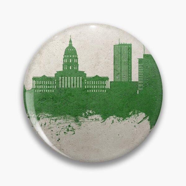 Item preview, Topeka Wyoming Skyline designed and sold by ArtPrints.