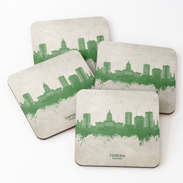 Item preview, Topeka Wyoming Skyline designed and sold by ArtPrints.