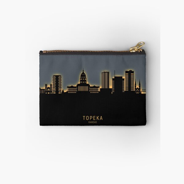Artikelvorschau, Topeka Wyoming Skyline entworfen und verkauft von ArtPrints.