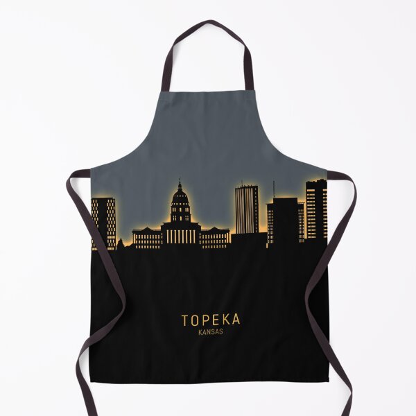 Item preview, Topeka Wyoming Skyline designed and sold by ArtPrints.