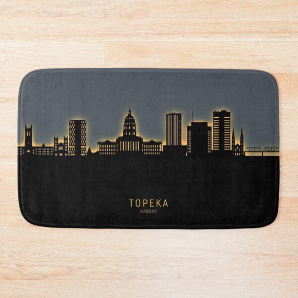 Item preview, Topeka Wyoming Skyline designed and sold by ArtPrints.