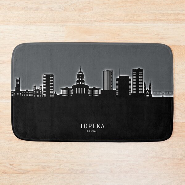 Item preview, Topeka Wyoming Skyline designed and sold by ArtPrints.