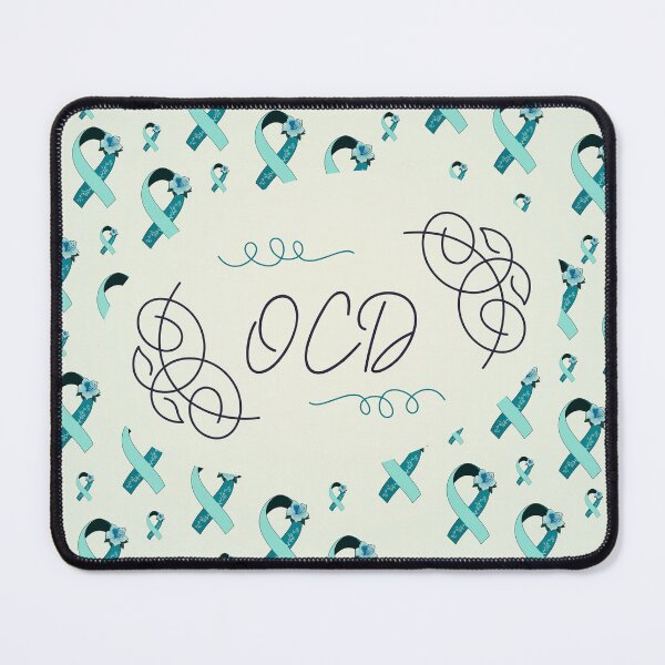 Item preview, OCD Awareness, Obsessive-Compulsive disorder Ribbon Pattern designed and sold by AnsDesigns.