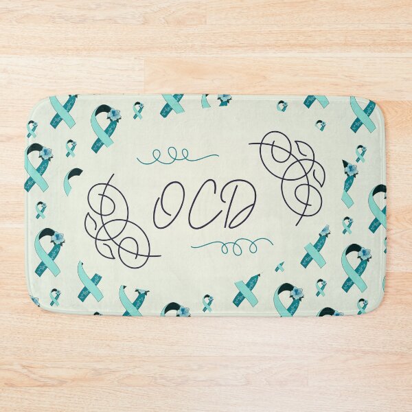 Item preview, OCD Awareness, Obsessive-Compulsive disorder Ribbon Pattern designed and sold by AnsDesigns.