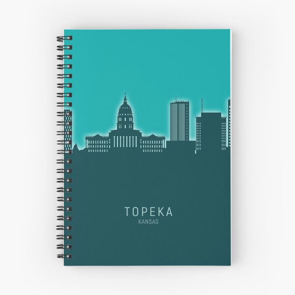 Item preview, Topeka Wyoming Skyline designed and sold by ArtPrints.