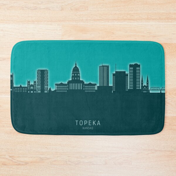 Item preview, Topeka Wyoming Skyline designed and sold by ArtPrints.