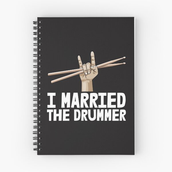 Item preview, I Married the Drummer designed and sold by Bendthetrend.