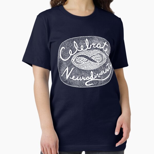 Celebrate Neurodiversity - white Essential T-Shirt