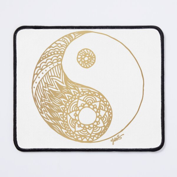 Item preview, Gold Yin Yang designed and sold by Julie Erin Designs.