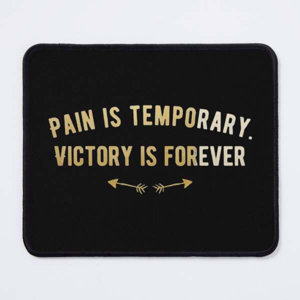 Item preview, Pain is Temporary, Victory is Forever (2) designed and sold by Fit & Fun Gallery.