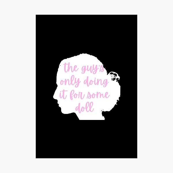 Call it sad, call it funny Photographic Print