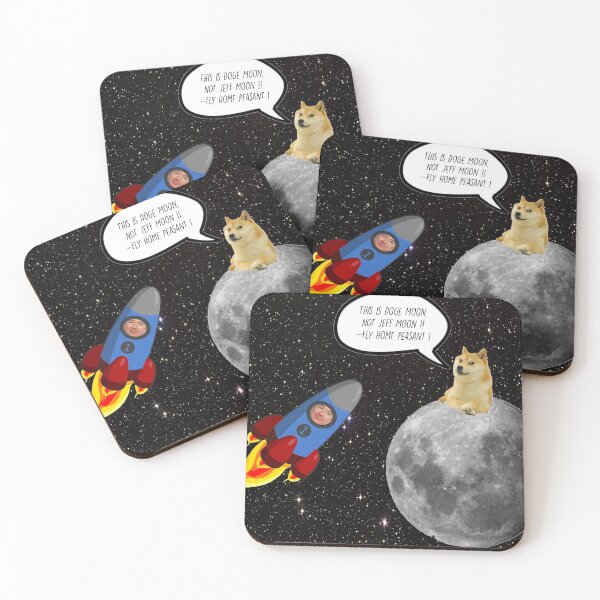 Item preview, Doge Moon!! NOT JEFF BEZOS MOON designed and sold by Only4sometimes.