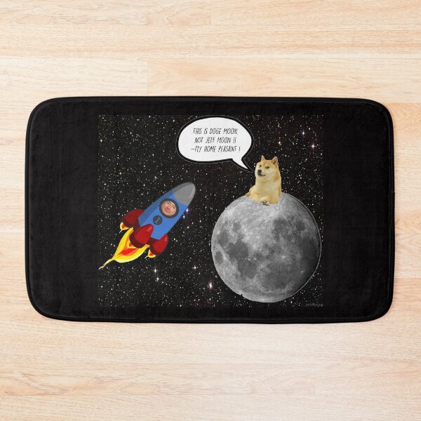 Item preview, Doge Moon!! NOT JEFF BEZOS MOON designed and sold by Only4sometimes.