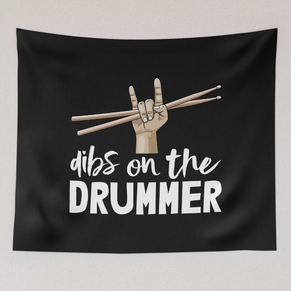 Item preview, Dibs On The Drummer designed and sold by Bendthetrend.